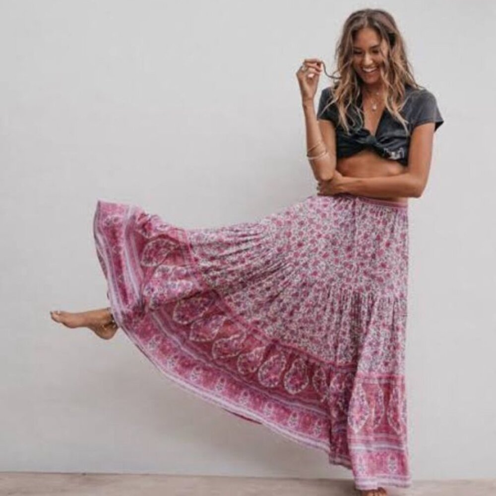 Spell & The Gypsy Jasmine Maxi Skirt Sz. L